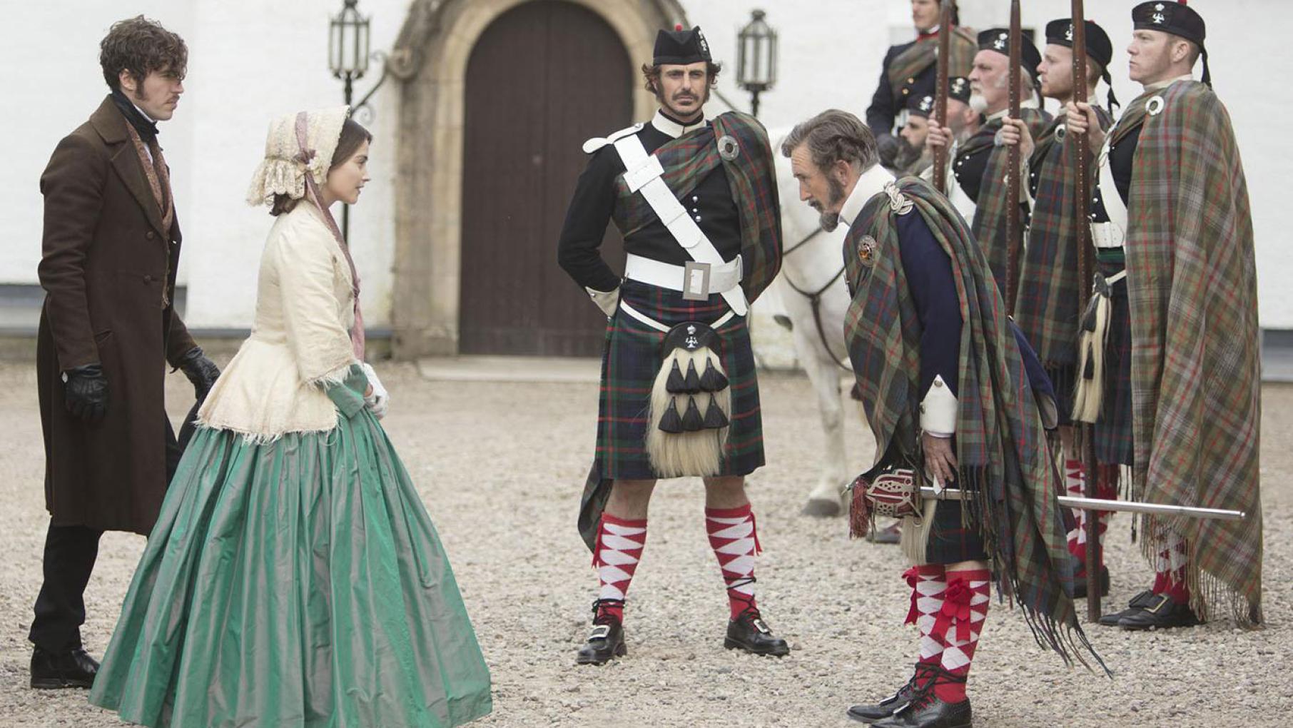 Queen Victoria, Prince Albert, and the Duke of Atholl. Photo: ITV Studios